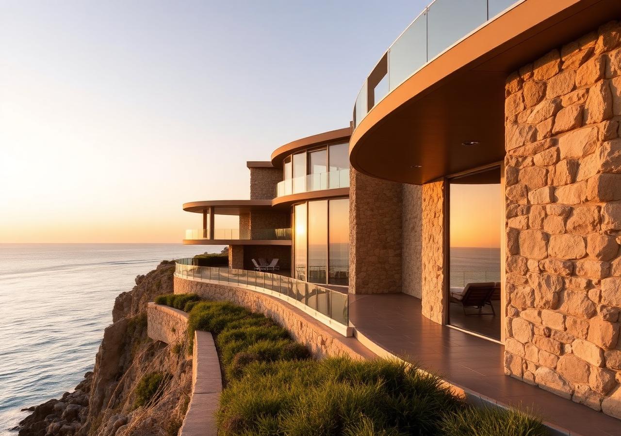 Newport Coast Estates — California architectural luxury website design concept
